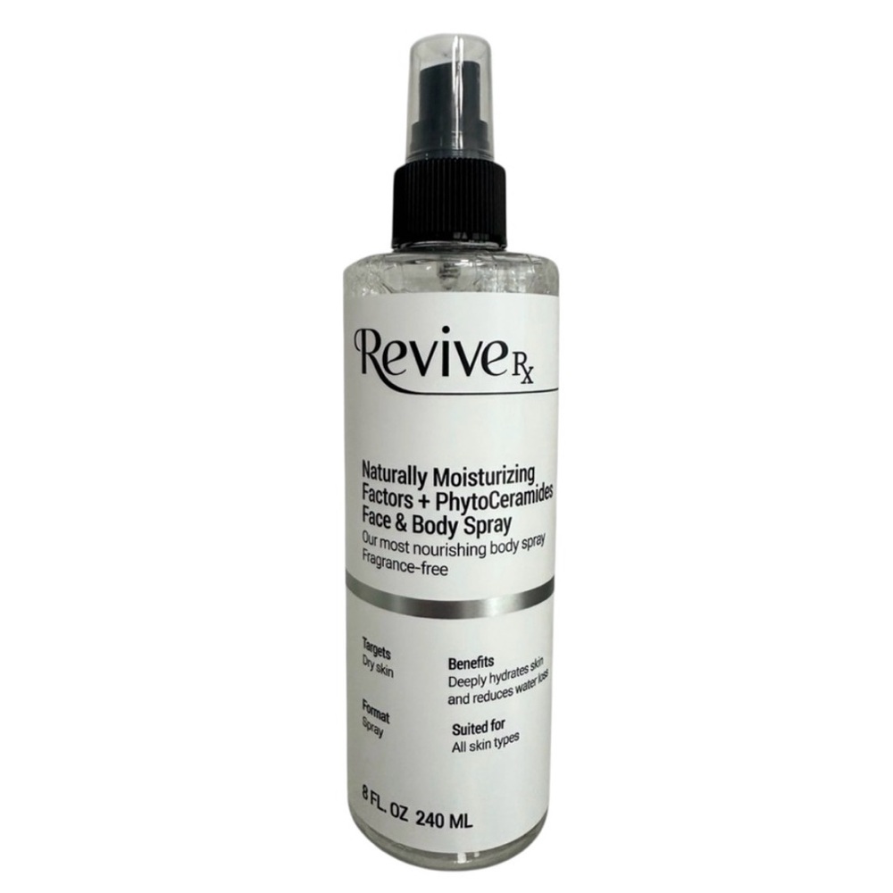REVIVE RX Naturally Moisturizing Factors+PhytoCeramides Face & Body Spray 8fl oz